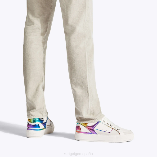 Kurt Geiger hombres banco sur de londres 2LPR592 | calzados peine blanco